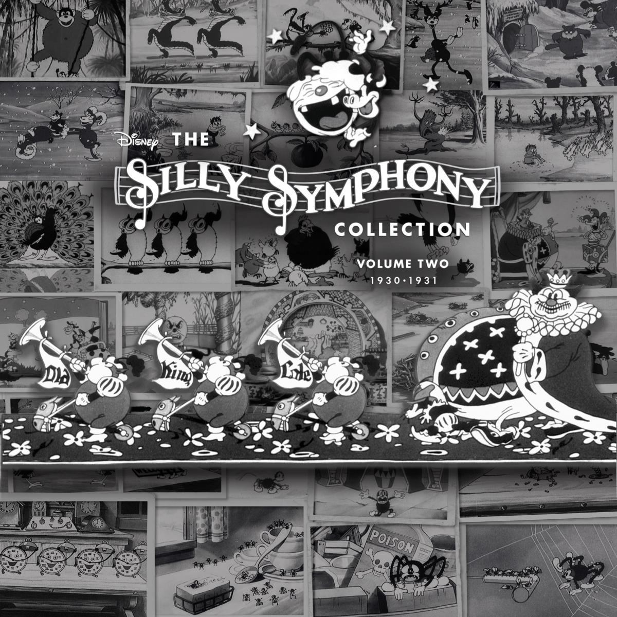 Disney The Silly Symphony LP Volume 2 Cover Art